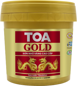SƠN NƯỚC NHŨ VÀNG CAO CẤP TOA GOLD EMULSION