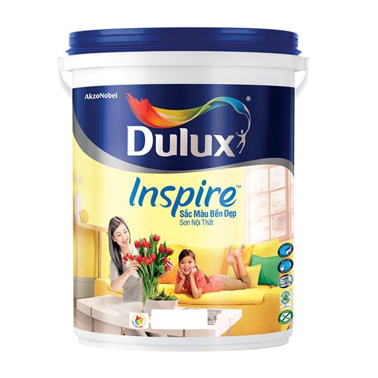 SƠN NỘI THẤT KINH TẾ DULUX INSPIRE 39A BỀ MẶT MỜ