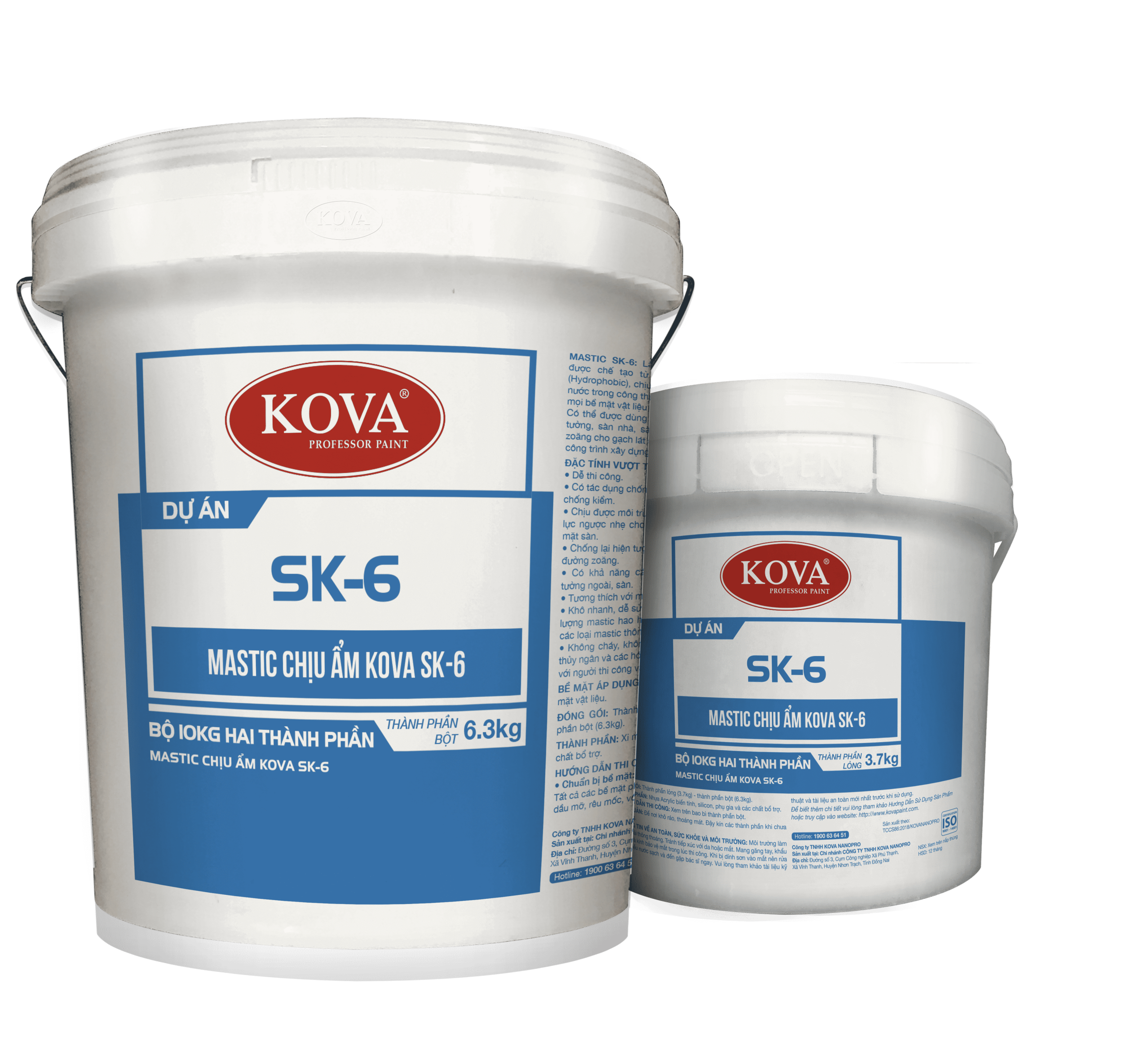 MASTIC CHỊU ẨM KOVA SK-6