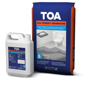 CHỐNG THẤM 2 THÀNH PHẦN GỐC XI MĂNG TOA 258 CEMENT MEMBRANE
