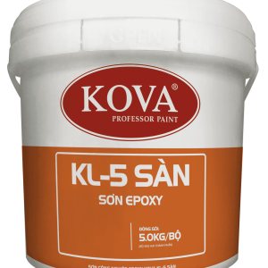 SƠN CÔNG NGHIỆP EPOXY KOVA KL-5 SÀN KHÁNG KHUẨN