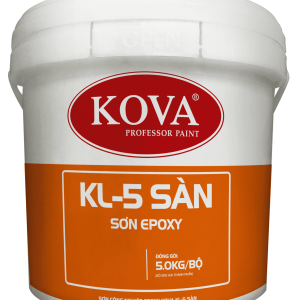 SƠN CÔNG NGHIỆP EPOXY KOVA KL-5 SÀN