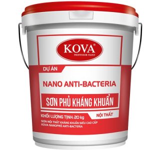 SƠN NỘI THẤT KHÁNG KHUẨN SIÊU CAO CẤP KOVA NANO ANTI BACTERIA