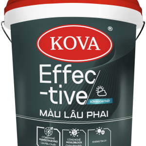 SƠN NGOẠI THẤT KOVA EFFECTIVE MÀU LÂU PHAI
