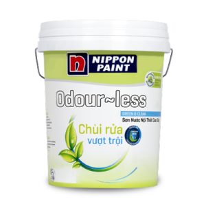 SƠN NƯỚC NỘI THẤT NIPPON ODOUR LESS CHÙI RỬA VƯỢT TRỘI