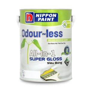 SƠN NƯỚC NỘI THẤT ODOUR LESS ALL IN 1 SIÊU BÓNG