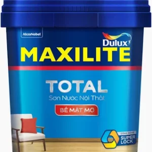 SƠN NƯỚC NỘI THẤT MAXILITE TOTAL 30C TỪ DULUX BỀ MẶT MỜ